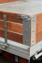 Stainless steel tailgate latches from Ovesco QLD.